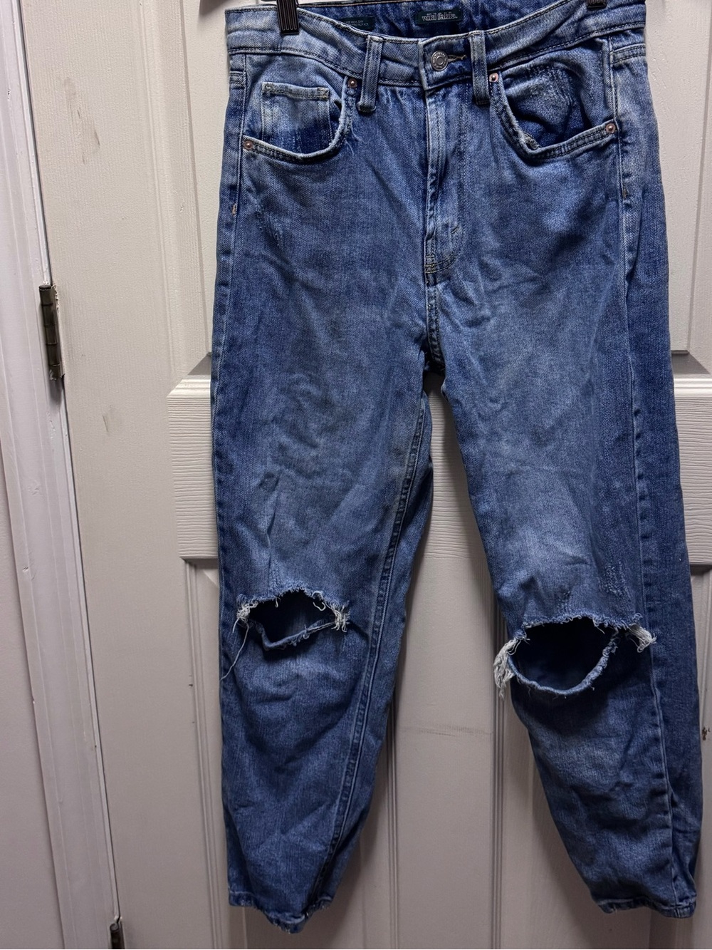 High rise mom jeans